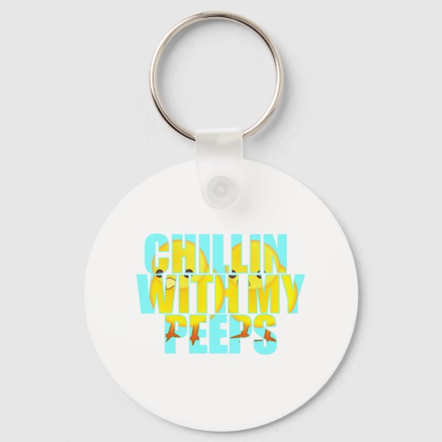 Kinder mit meinen Piepen Schlüsselanhänger (Vorderseite)