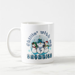 Kinder mit meinen Schneemassen Personalisiert Kaffeetasse