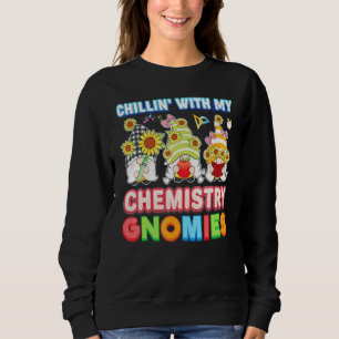 Kinder mit meiner Chemie-Gnomies-Lehrerin Kinderst Sweatshirt