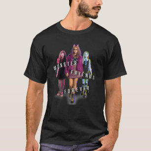 Kinder Monster Hochmonster-Freunde für immer T-Shirt