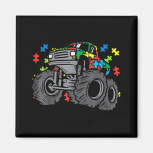 Kinder Monster Truck Puzzles Niedlich Kinder Autis Magnet