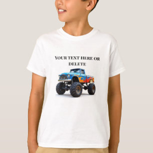 Kinder Monster Trucks Geburtstag T-Shirt