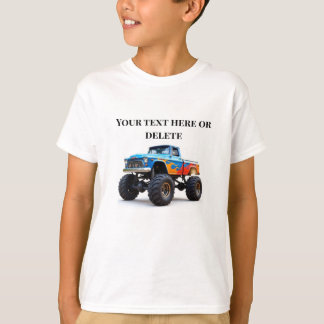 Kinder Monster Trucks Geburtstag T-Shirt