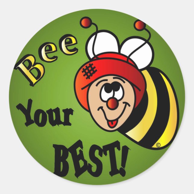 Kinder Motivierend Aufkleber (Vorderseite)