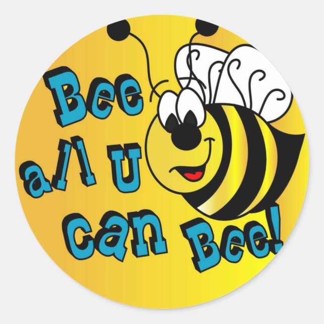 Kinder Motivierend Aufkleber (Vorderseite)