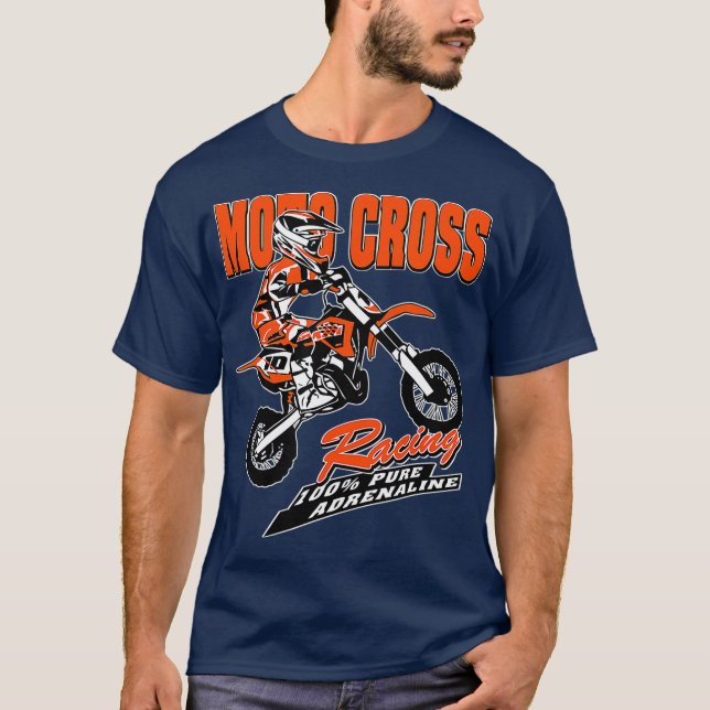 Kinder Motocross Dirt Bike Kinder MX T-Shirt (Vorderseite)