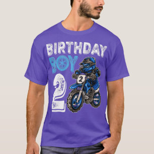 Kinder Motocross MX 2. Geschenk 2 Jahr Altes Dirt T-Shirt