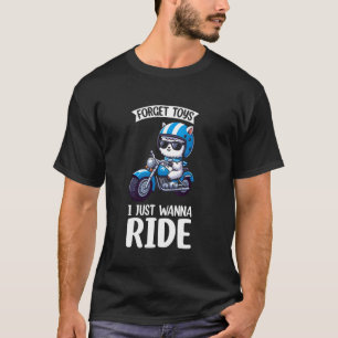 Kinder Motorrad fahren Alpaka Jungen T-Shirt