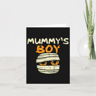 Kinder Mummy's Boy Funny Niedlich Kleinkind Boys H Karte