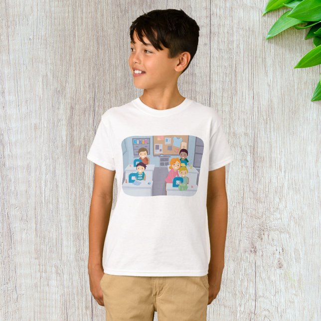 Kinder nähen Klasse Spaß beim Crafting und Lernen T-Shirt (Von Creator hochgeladen)