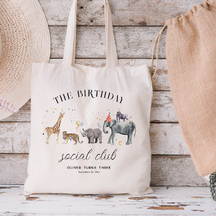 Kinder Name Party Tier   Birthday Favor Tragetasche