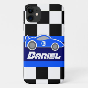 Kinder nannten blauen Sportauto autosports Case-Mate iPhone Hülle
