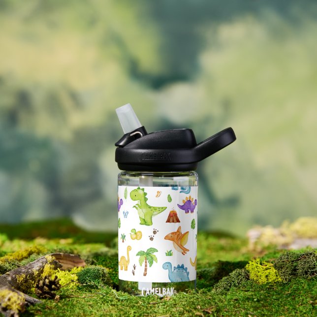 Kinder Niedlich Dinosaurier Muster Trinkflasche (Außenbereich)
