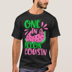 Kinder Niedlich eins im Melon Cousin Wassermelone  T-Shirt