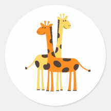 Kinder Niedlich Jungle Giraffe