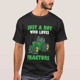 Kinder Niedlich Kids Farm Lifestyle Nur ein Junge, T-Shirt