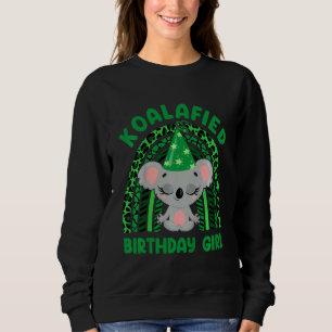 Kinder Niedlich Koalafied Birthday Girls Koala Bea Sweatshirt