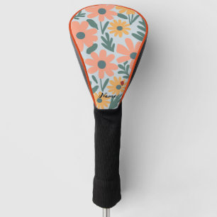 Kinder Niedlich Ladybug Polka dot Daisy Blume Patt Golf Headcover