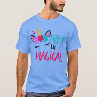 Kinder Niedlich PreK Unicorn Kindermädchen Jungen T-Shirt