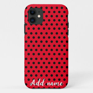 Kinder Niedlich Red Ladybug Polka dot Party Patter Case-Mate iPhone Hülle