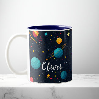 Kinder Niedlich Weltraumgalaxie Planeten Tasse ben