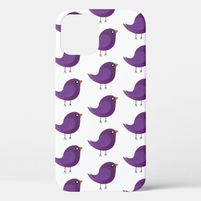 Kinder niedliche Birke Case-Mate iPhone Hülle (Rückseite)