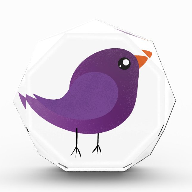 Kinder niedliche Birke Fotoblock (Vorderseite)