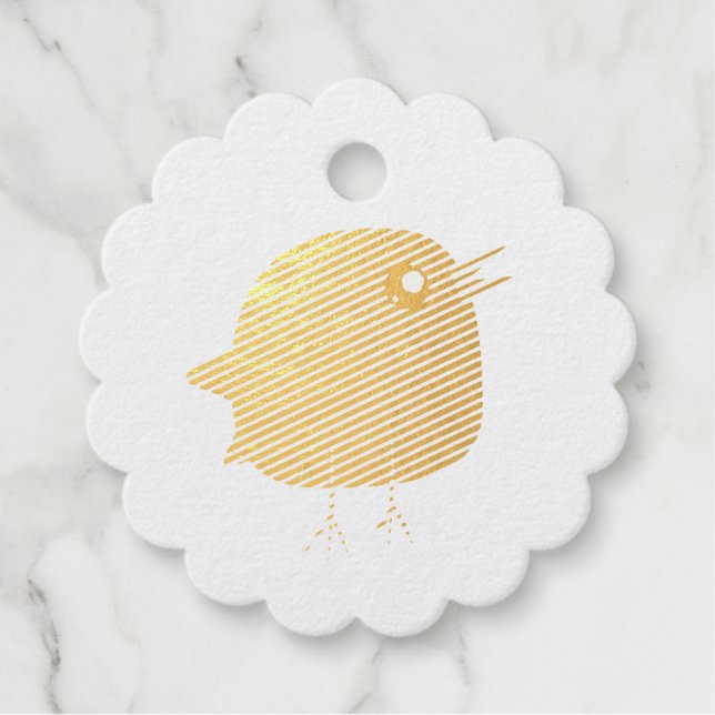 Kinder niedliche Birke Geschenkanhänger (Vorderseite)