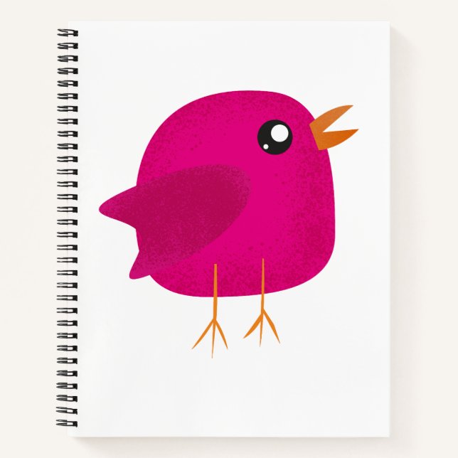 Kinder niedliche Birke Notizbuch (Vorderseite)
