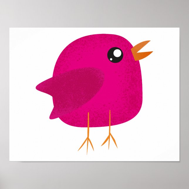 Kinder niedliche Birke Poster (Vorne)