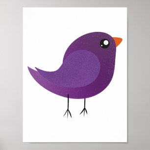 Kinder niedliche Birke Poster