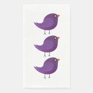 Kinder niedliche Birke Serviette