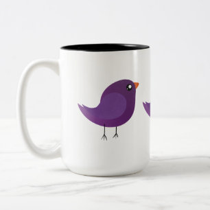 Kinder niedliche Birke Zweifarbige Tasse
