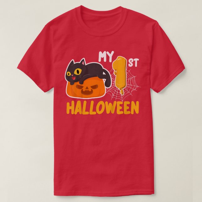 Kinder Niedliches Halloween-Werbekostüm  T-Shirt (Design vorne)