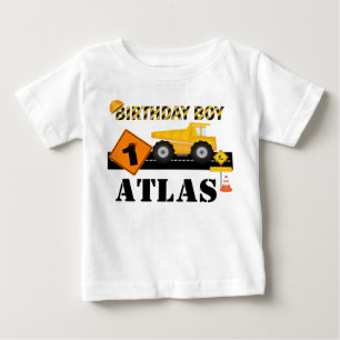 Kinder oder Kleinkind-Bau-Geburtstagraglan-Shirt Baby T-shirt
