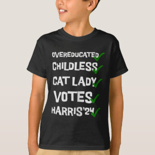 Kinder ohne Bildung, Frauen, die Kamala Ha wählen T-Shirt