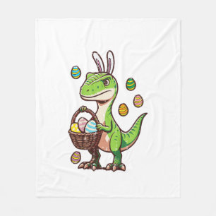 Kinder Ostern Dinosaurier Trex Ei Jagd Jungen Kind Fleecedecke