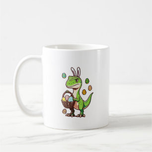Kinder Ostern Dinosaurier Trex Ei Jagd Jungen Kind Kaffeetasse