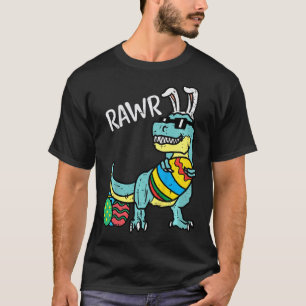Kinder Ostern Trex Hase Rawr Kleinkind Jungen Oste T-Shirt