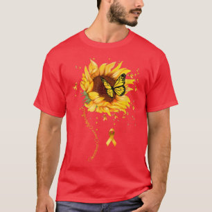 Kinder Pädiatrische Krebserkrankung Sonnenblumen S T-Shirt