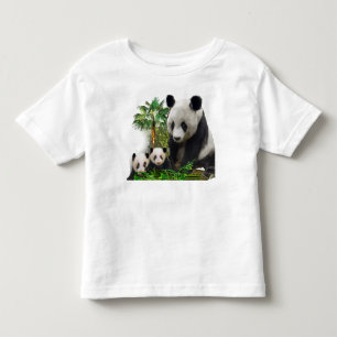 Kinder-Panda-Bär Kleinkind T-shirt