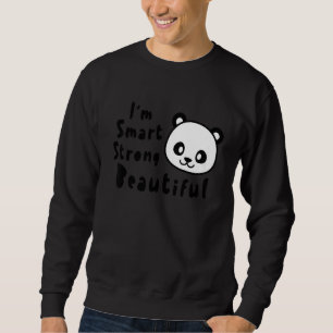 Kinder Panda Vertrauen Sweatshirt