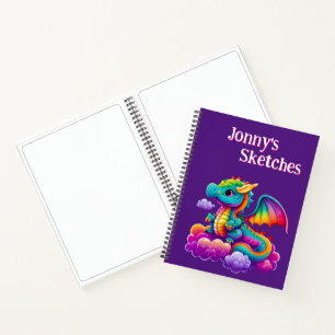 Kinder personalisieren Skizze Notizbuch