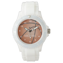 Kinder Personalisiert Basketball Armbanduhr