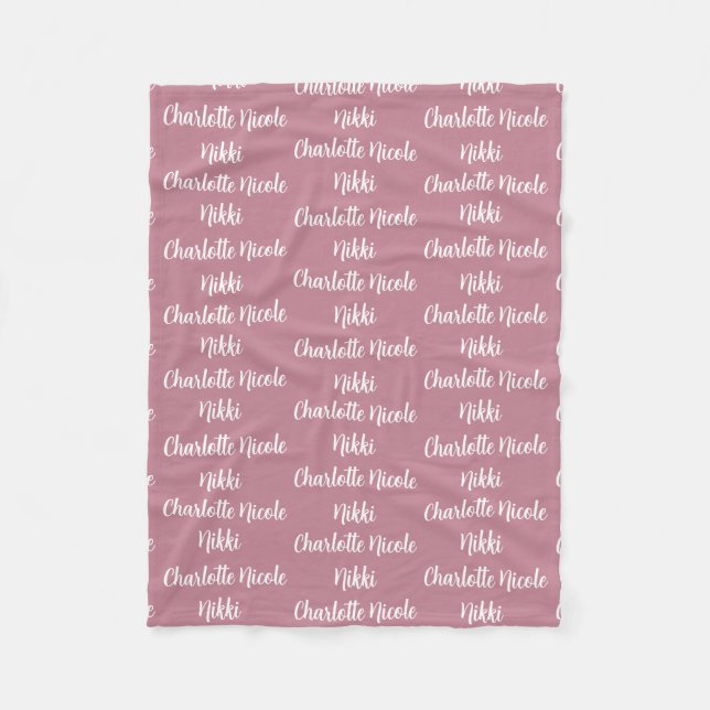 Kinder Personalisiert Fleece Blanket (Vorderseite)