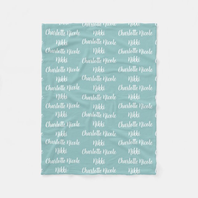 Kinder Personalisiert Fleece Blanket (Vorderseite)