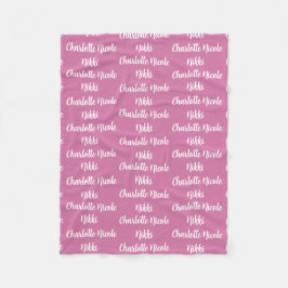 Kinder Personalisiert Fleece Blanket