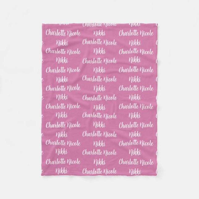 Kinder Personalisiert Fleece Blanket (Vorderseite)