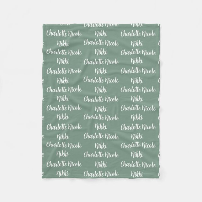 Kinder Personalisiert Fleece Blanket (Vorderseite)