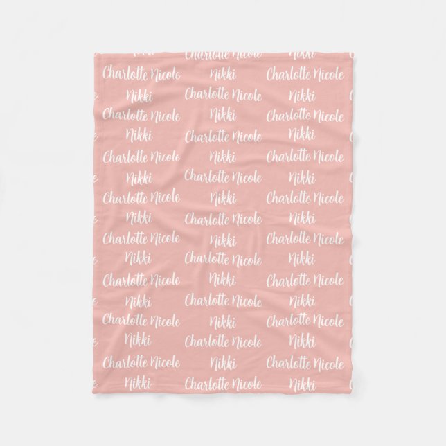 Kinder Personalisiert Fleece Blanket (Vorderseite)